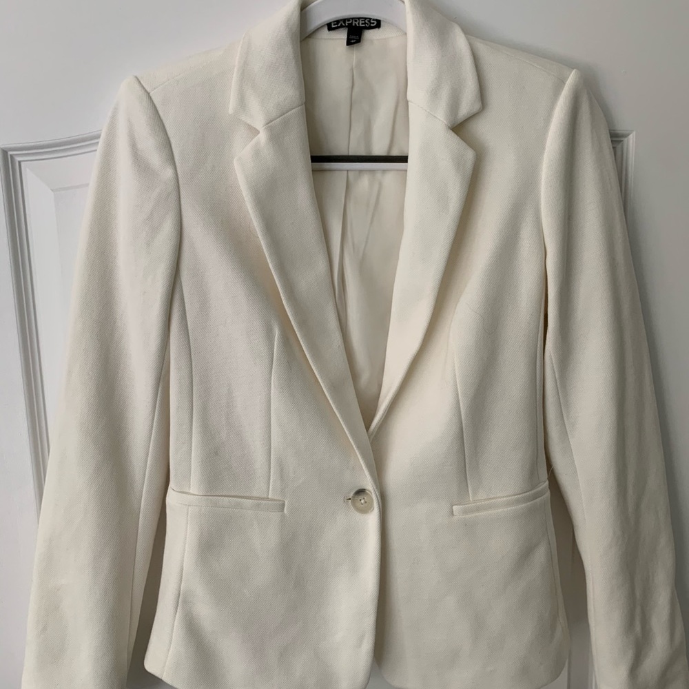 Express Off-White Blazer